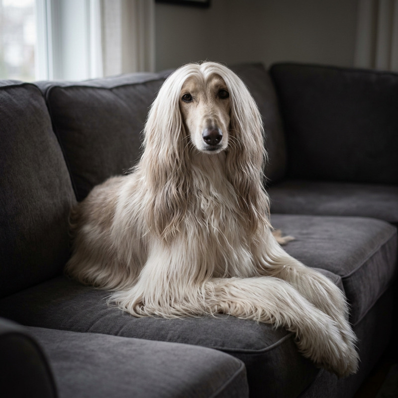 Afghan Hound dog
