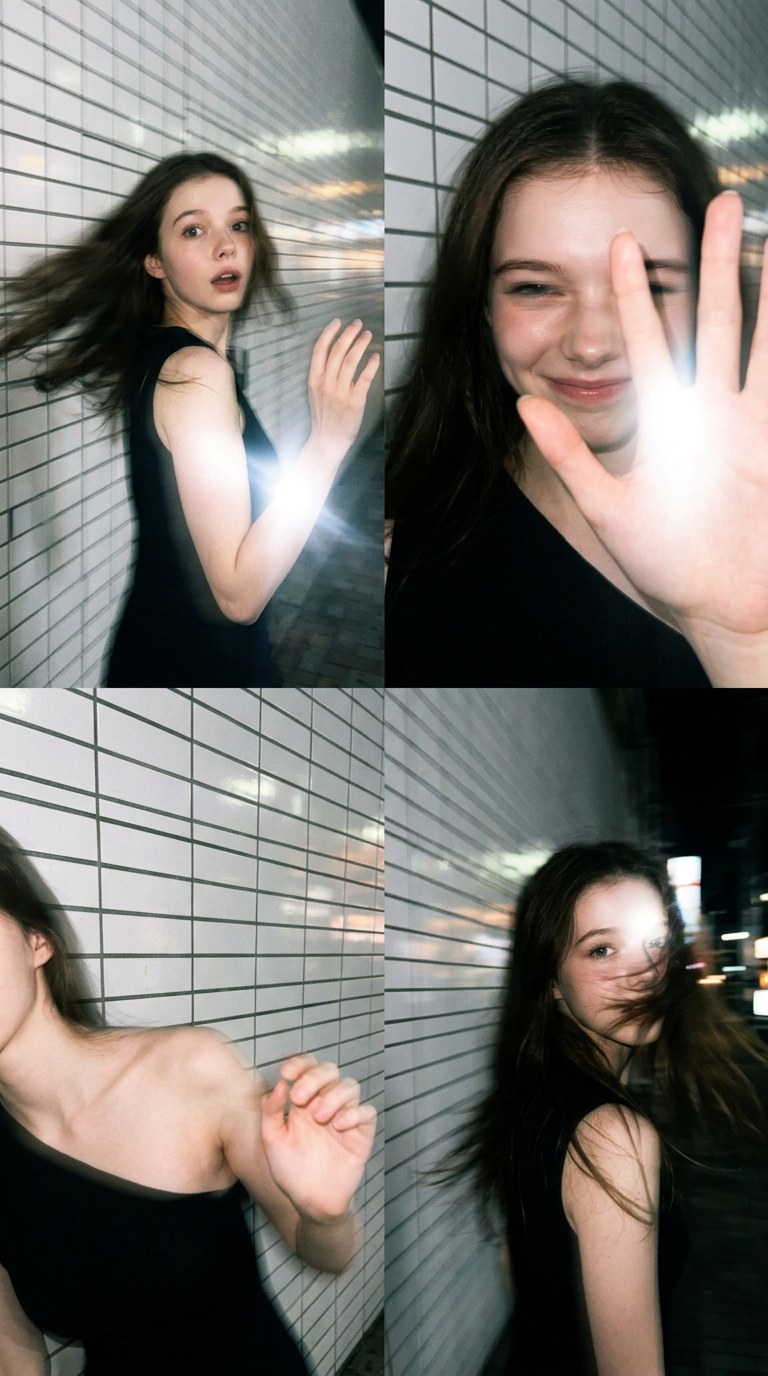 Night Street Snapshot Grid