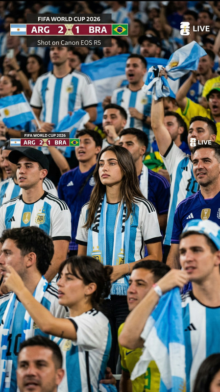 Argentina Fan Candid Broadcast