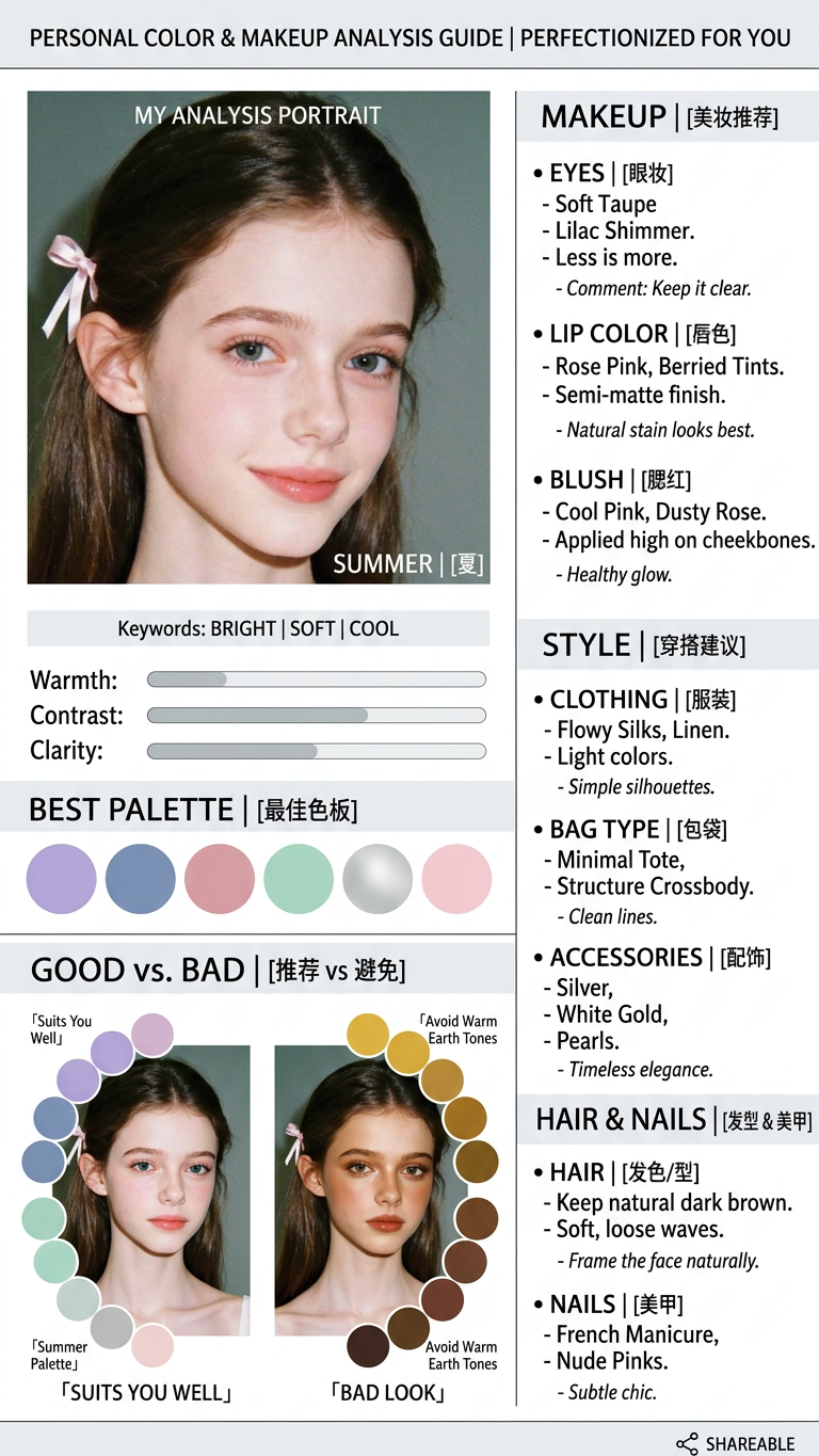 Personal Color Makeup Analysis