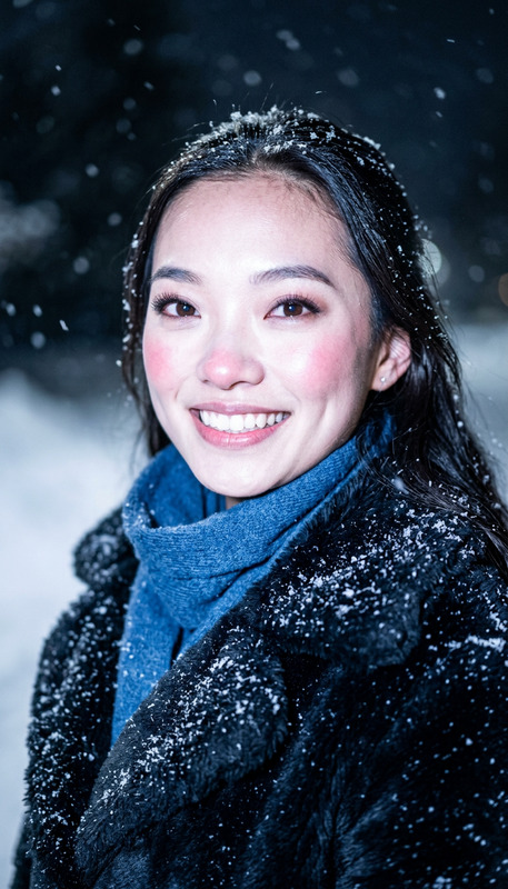 Winter Flash Snow Fur Coat