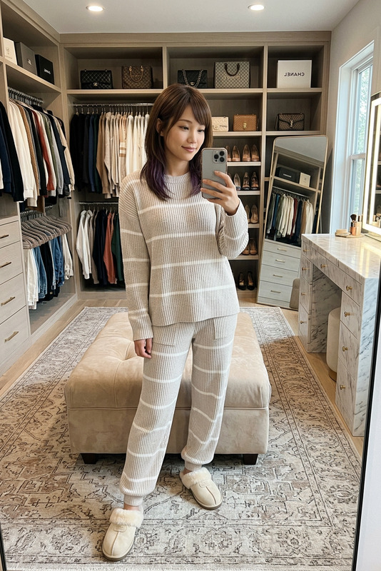 Luxury Closet Mirror Selfie