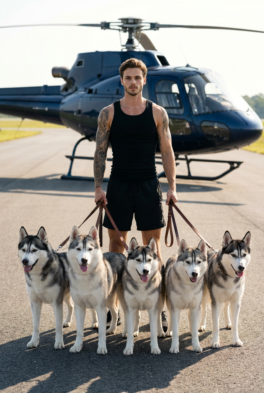 Runway Husky Pack Helicopter