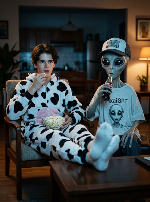 Alien Couch Night