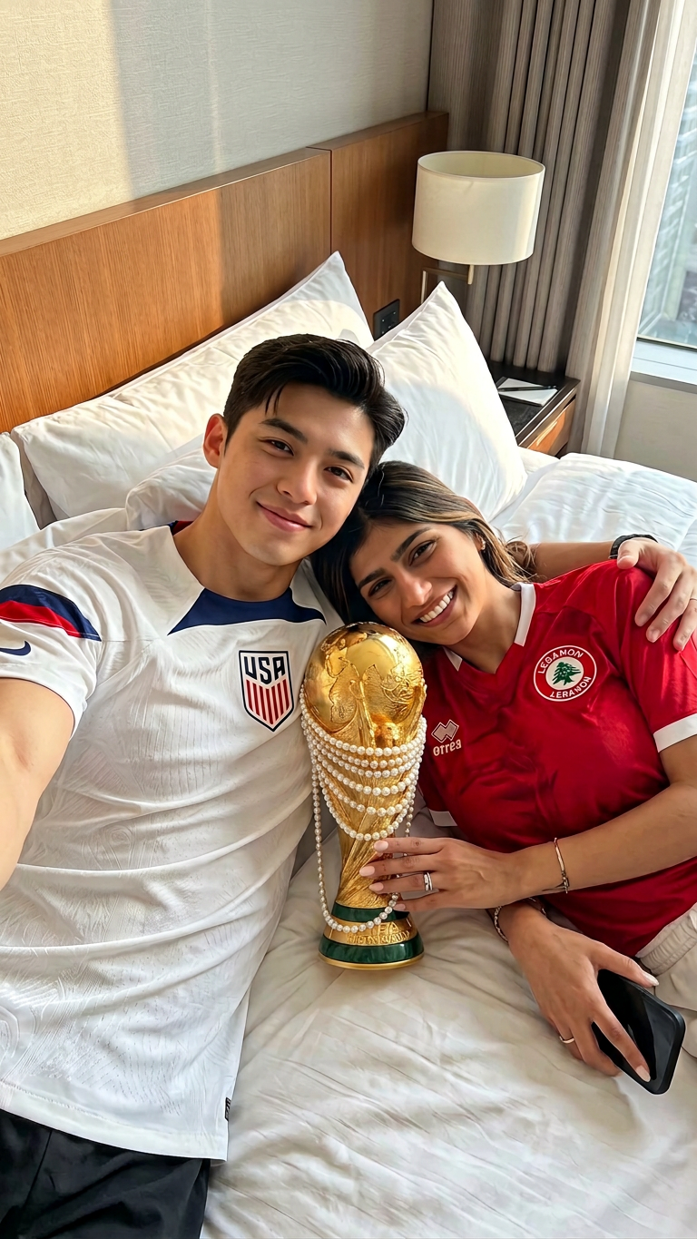 World Cup Sleepover Selfie