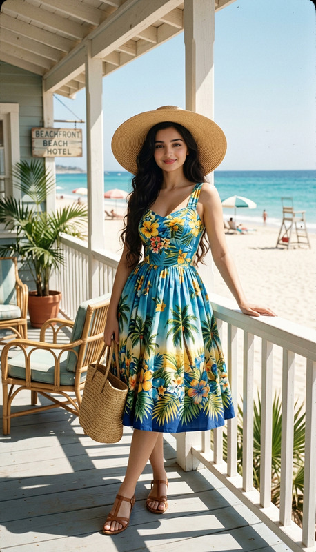 Tropical Beachfront Hotel