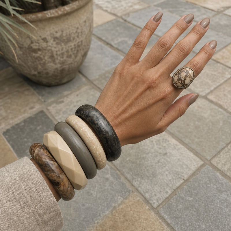 Chunky bracelets