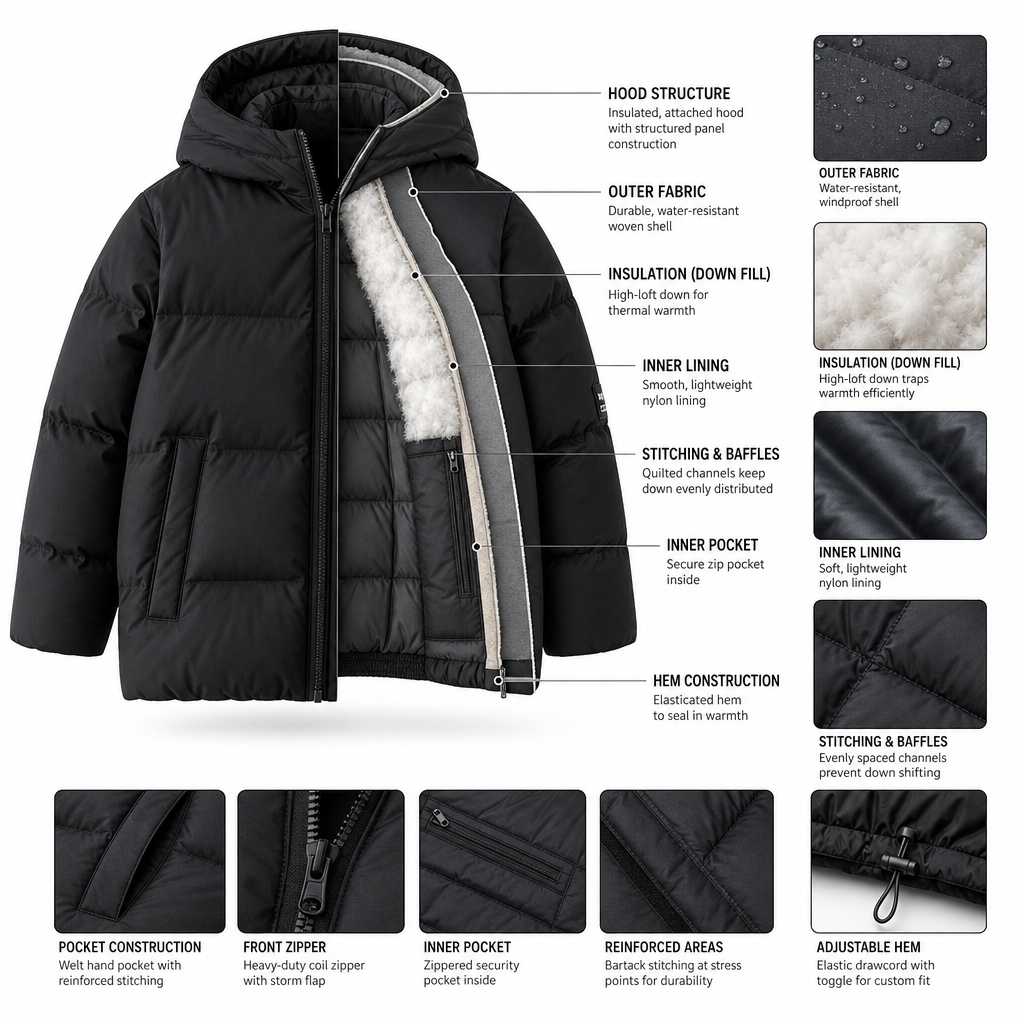 Visualization of the jacket