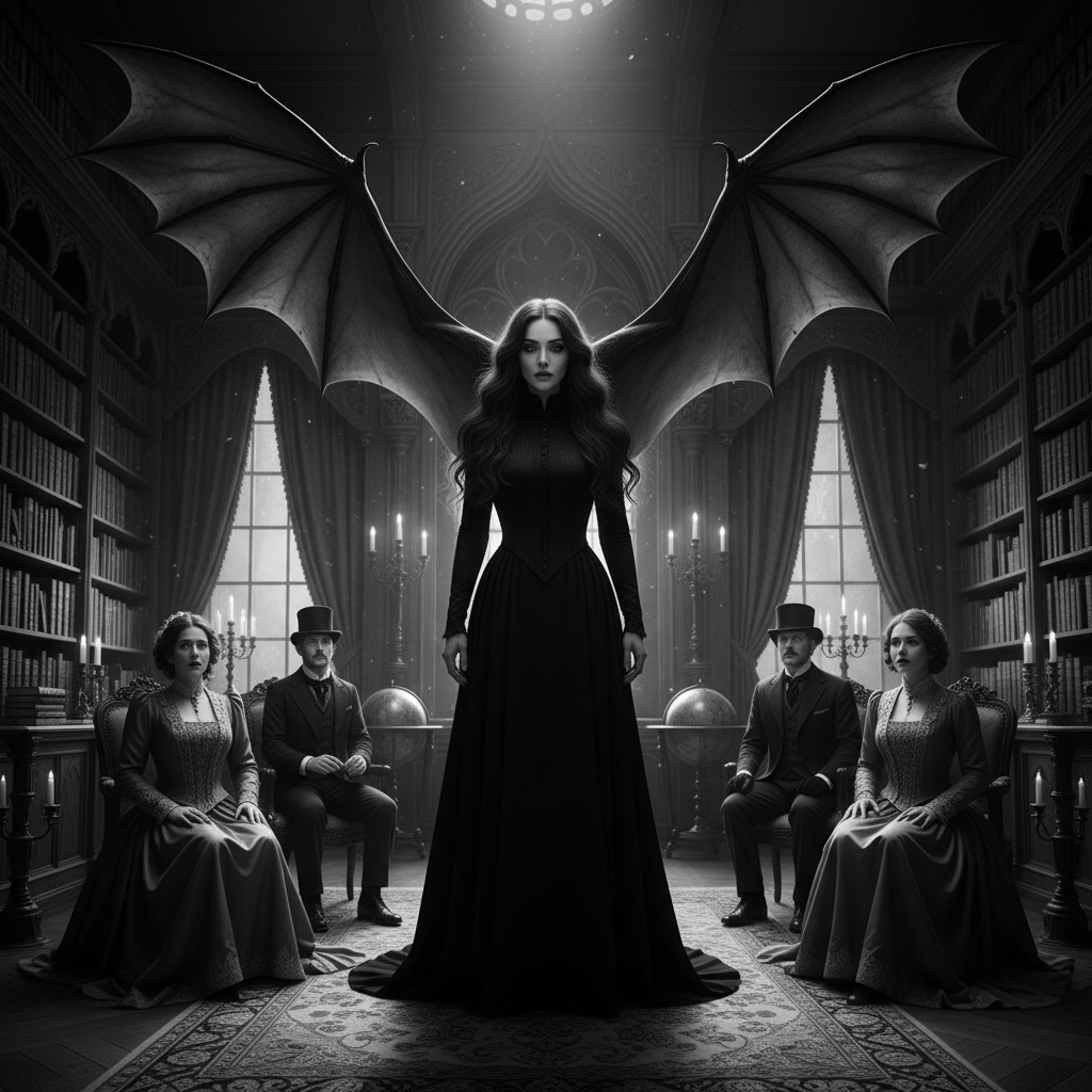 Neo-Gothic Winged Revelation