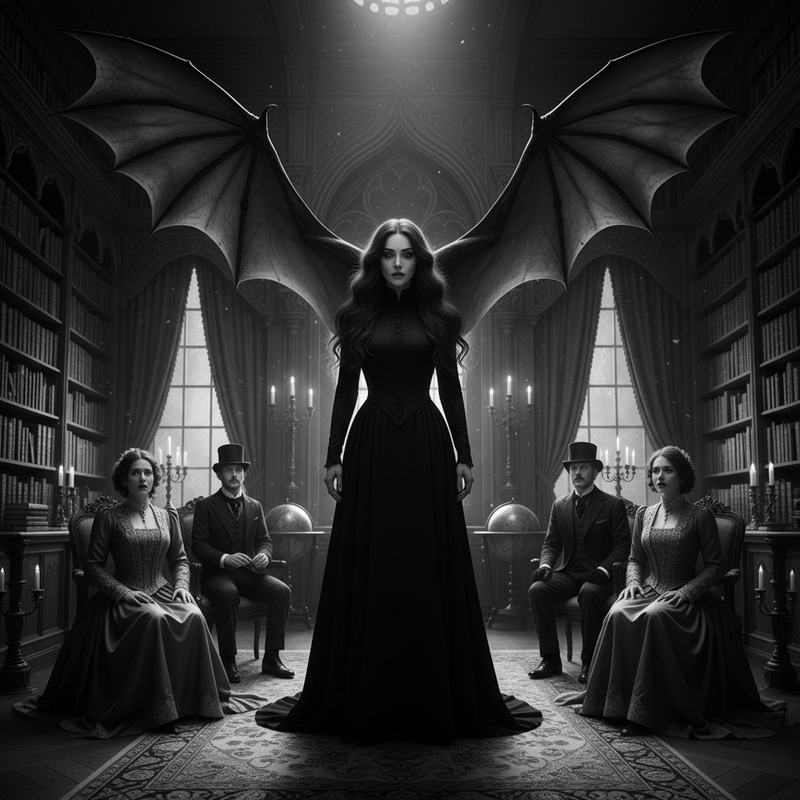Neo-Gothic Winged Revelation