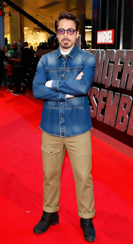 Workwear Heritage Canvas Chore Coat With Denim Shirt 2