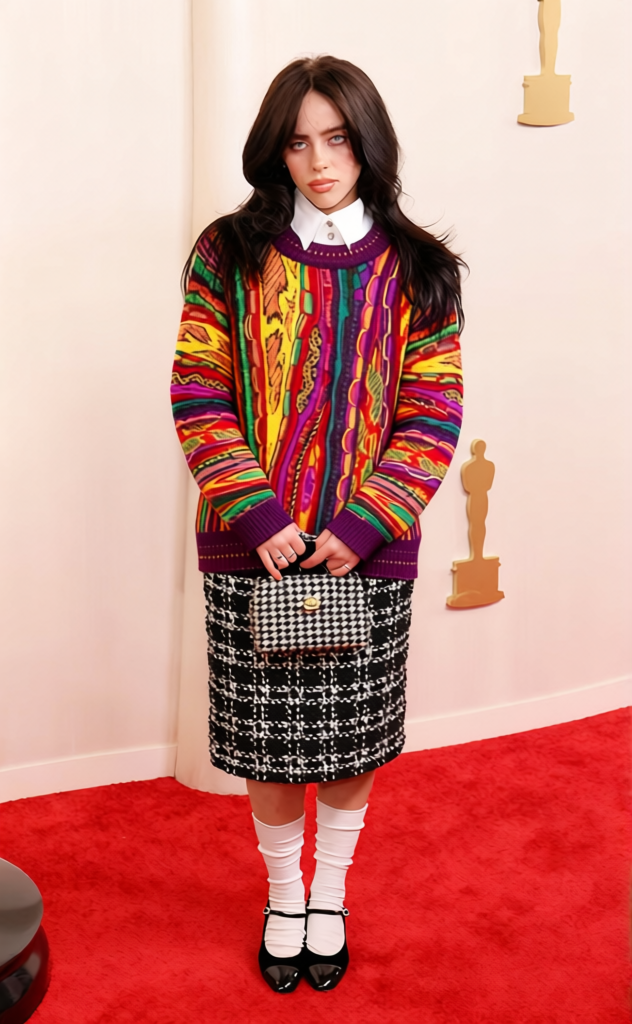 Notorious B I G Coogi Knit Sweater With Gold Chains 2