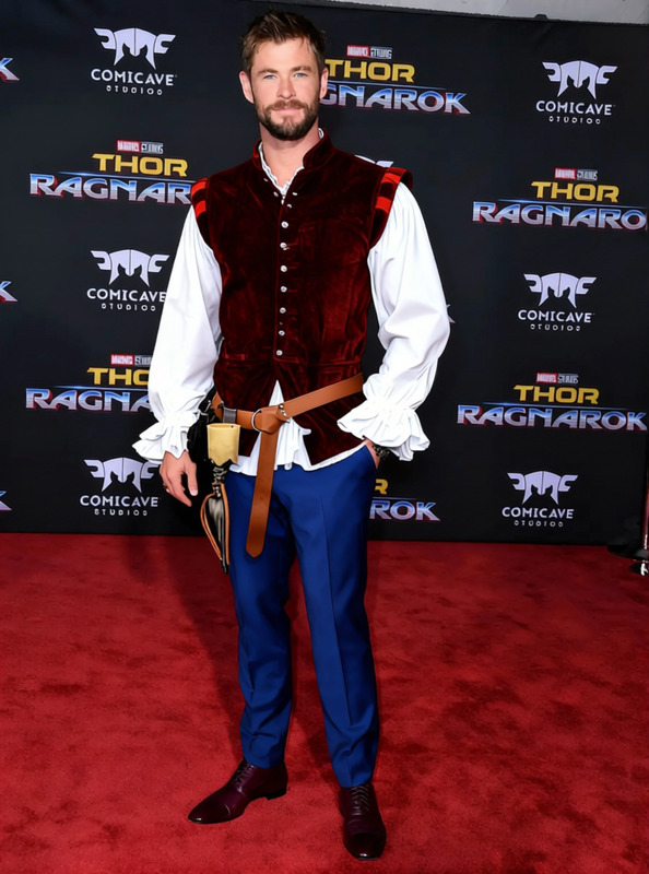 Christopher Columbus Velvet Doublet With Ruff Collar
