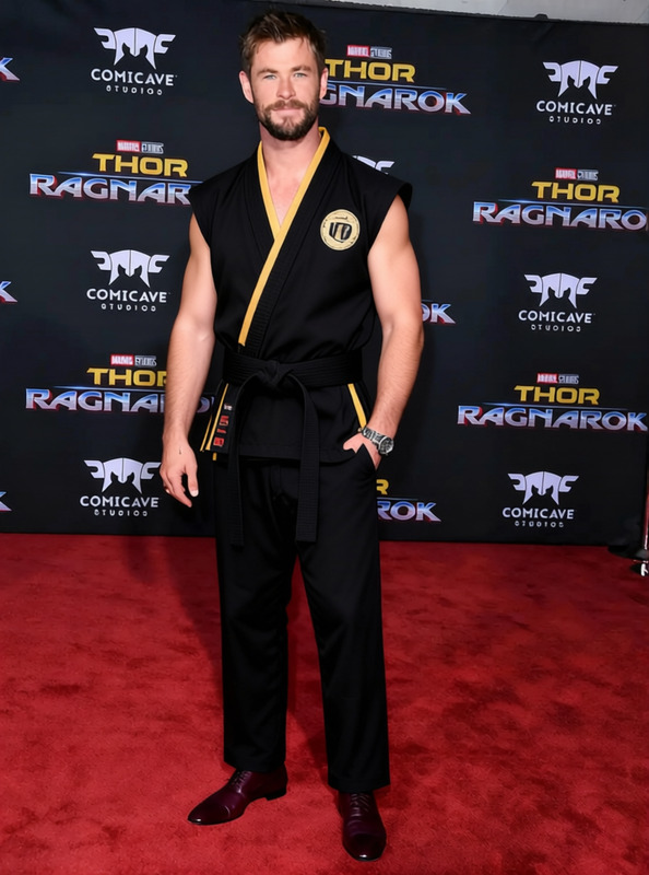 Miguel Diaz Black Cobra Kai Karate Gi