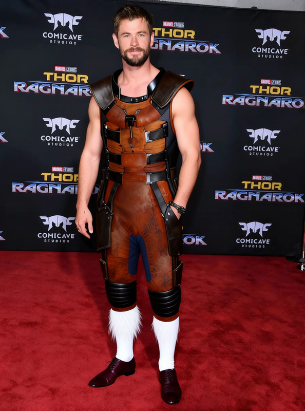 Rocket Raccoon Brown Leather Bandit Jacket 2
