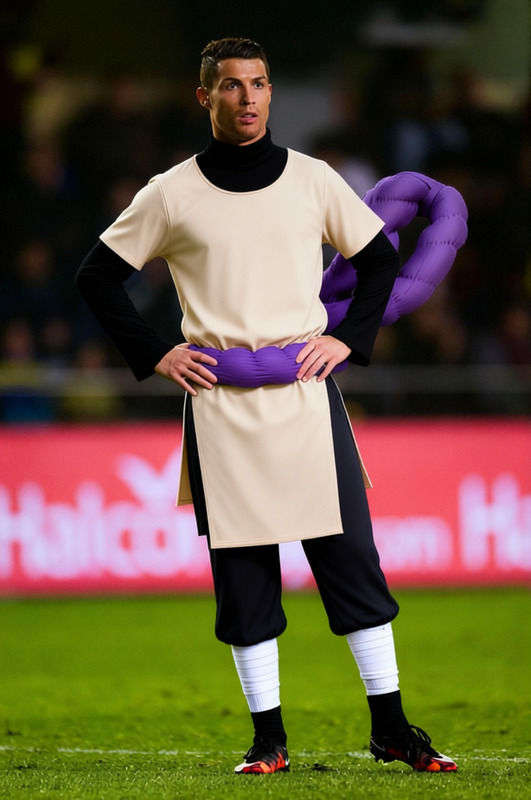 Orochimaru Grey Kimono With Purple Rope Belt 2