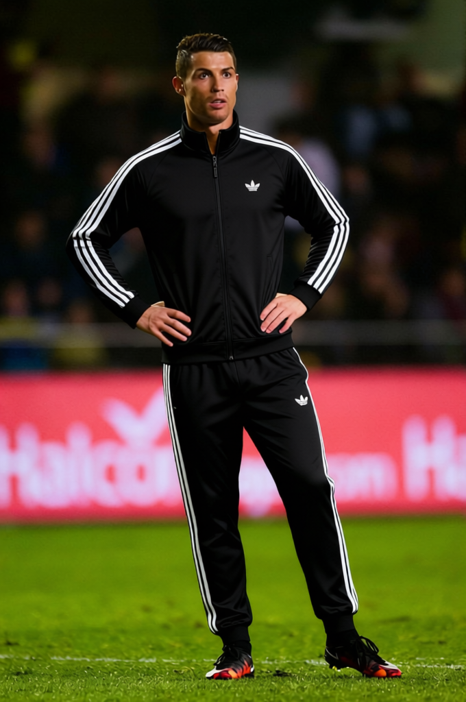 Run Dmc Black Tracksuits With Adidas Jacket