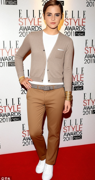 Schmidt Fitted Cardigan With Chinos
