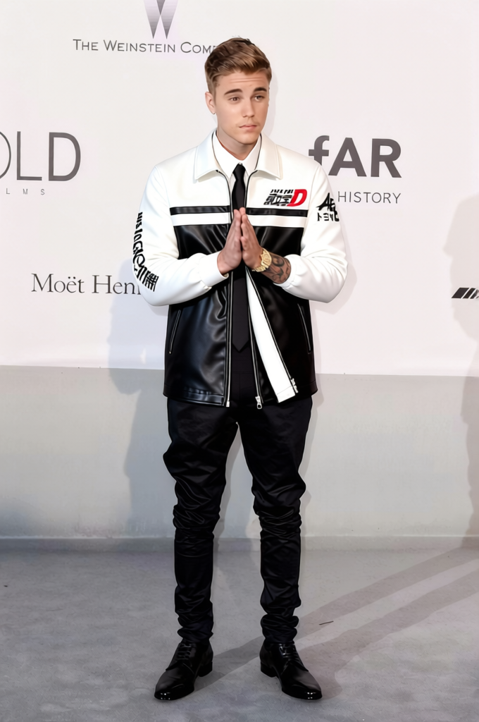 Initial D Takumi White Panda Trueno Racing Jacket