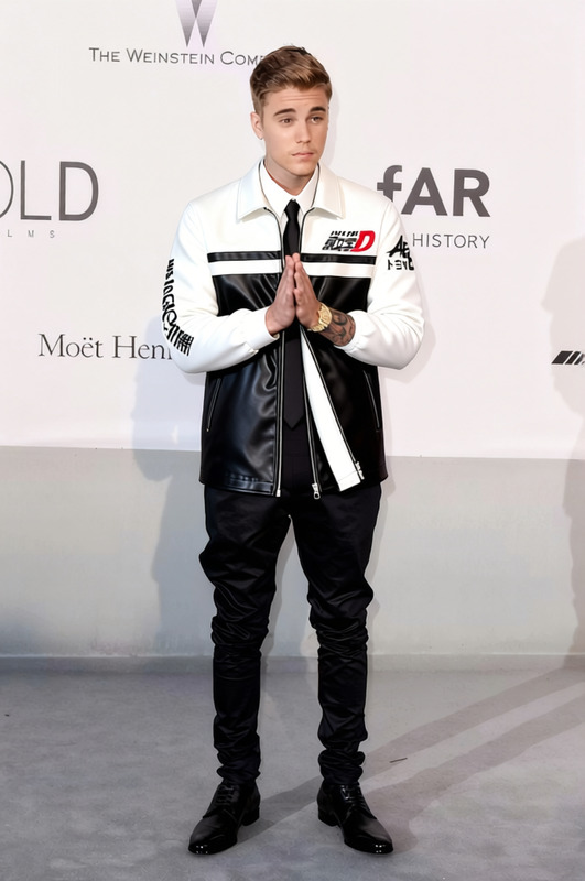 Initial D Takumi White Panda Trueno Racing Jacket