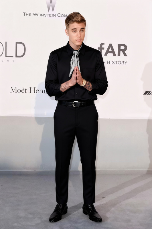 Johnny Cash All Black Suit