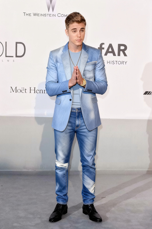 Justin Timberlake Denim Double Denim Suit