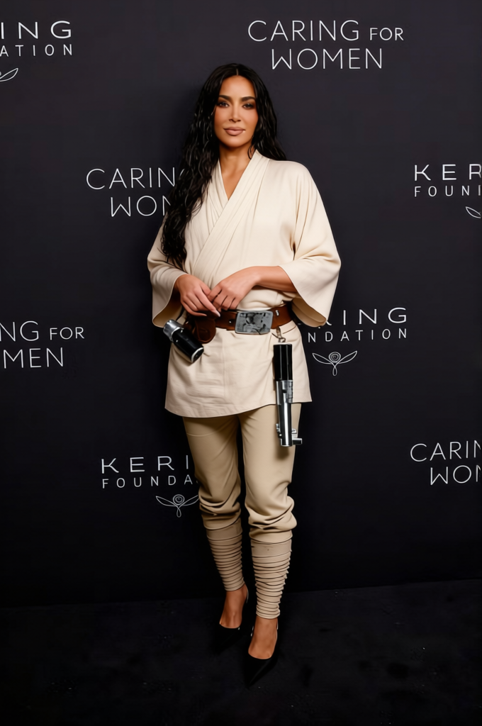 Luke Skywalker White Jedi Tunic With Belt 2