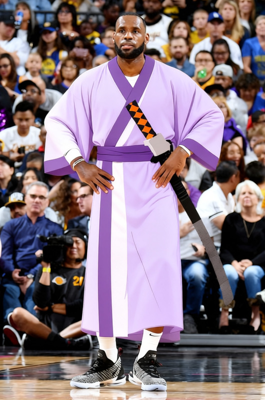 Samurai Jack Simple White Kimono