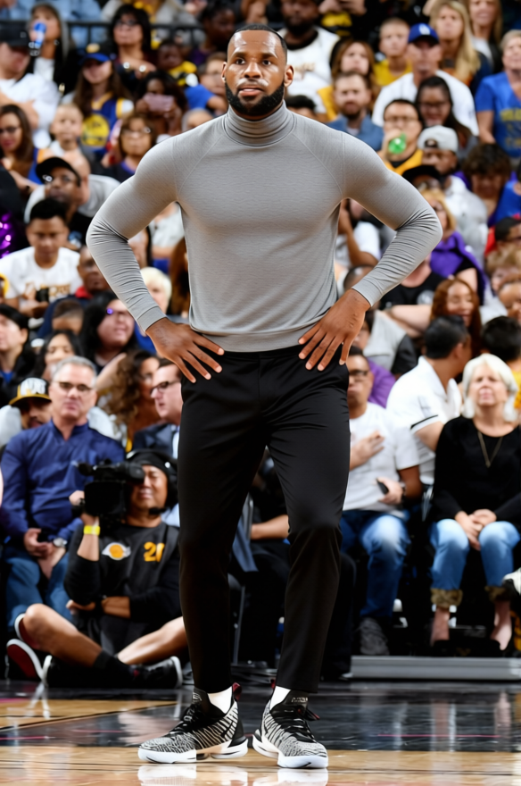 Michael B Jordan Casual Fitted Turtleneck With Trousers