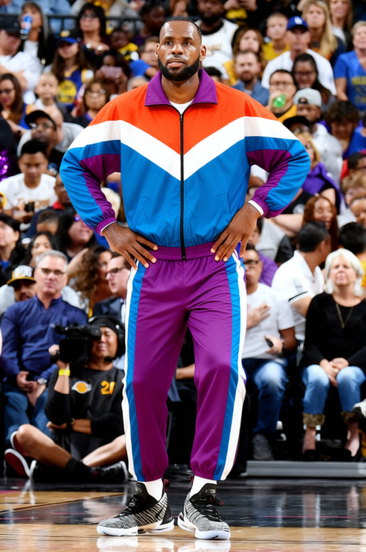 Retro Sportswear Red Windbreaker With Track Pants 2