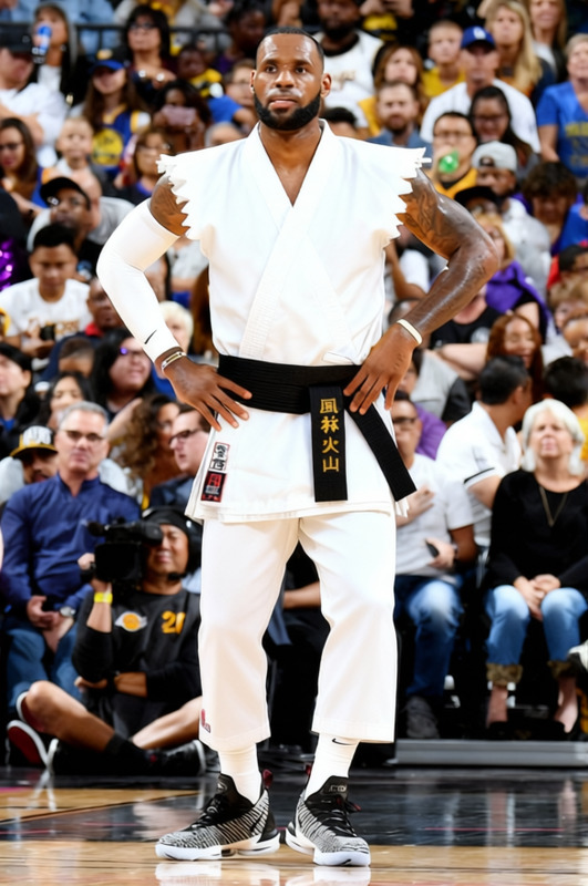 Ryu White Gi With Red Headband And Boxing Gloves 2