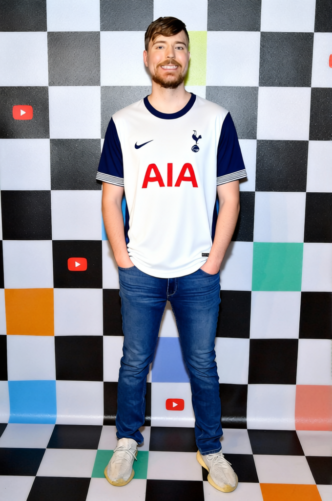 Son Heung Min Tottenham White Jersey