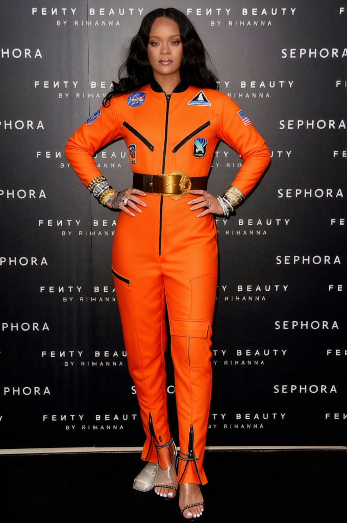 Armageddon Oil Driller Orange Nasa Style Jumpsuit