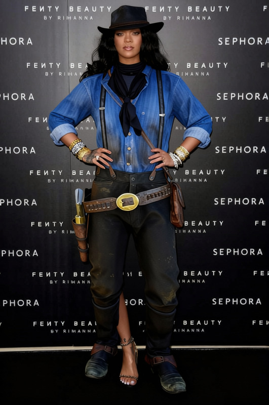 Arthur Morgan Brown Leather Jacket With Black Hat 2