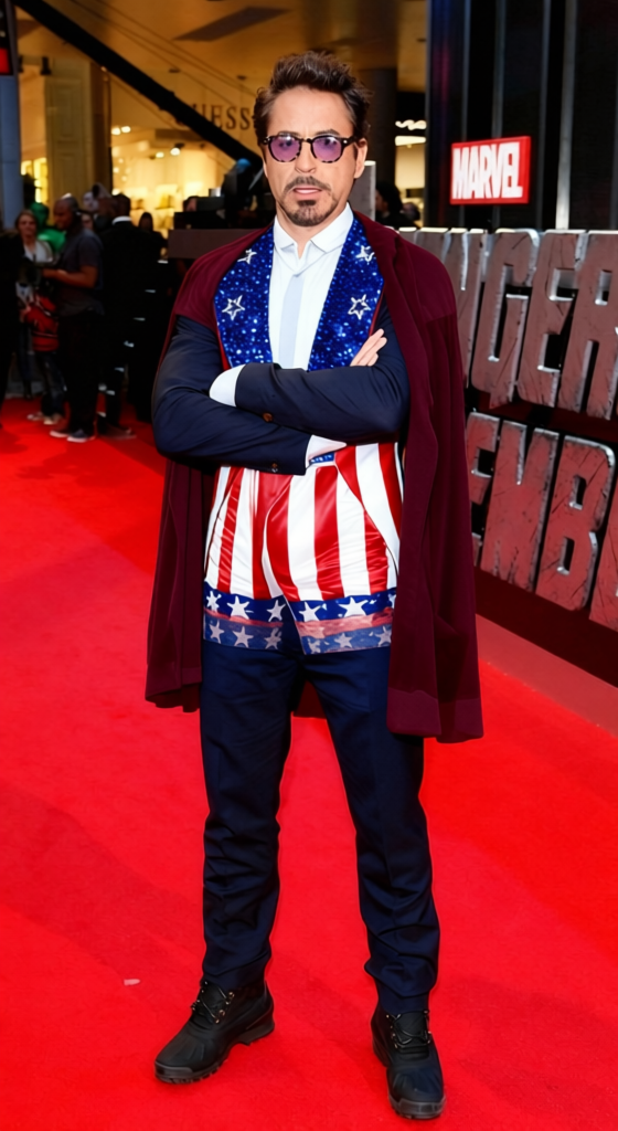 Apollo Creed Uncle Sam Stars And Stripes Boxing Outfit 2