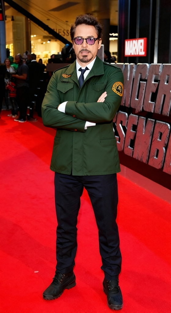 Robert De Niro Taxi Driver Green Army Jacket With Mohawk