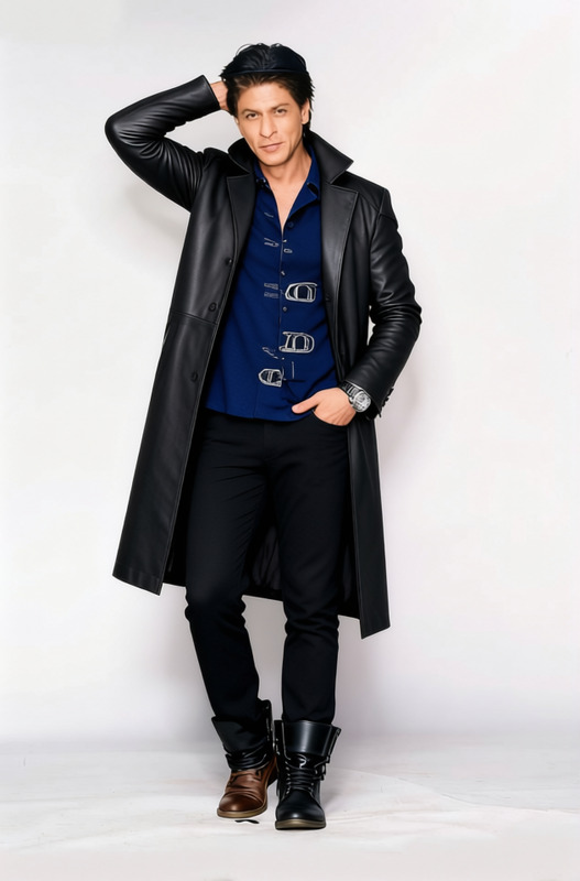 Billy Butcher Black Trench Coat Over Hawaiian Shirt 2