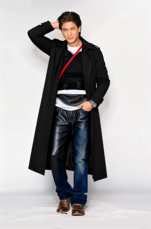 Omar Little Blue Trench Coat With Body Armor 2