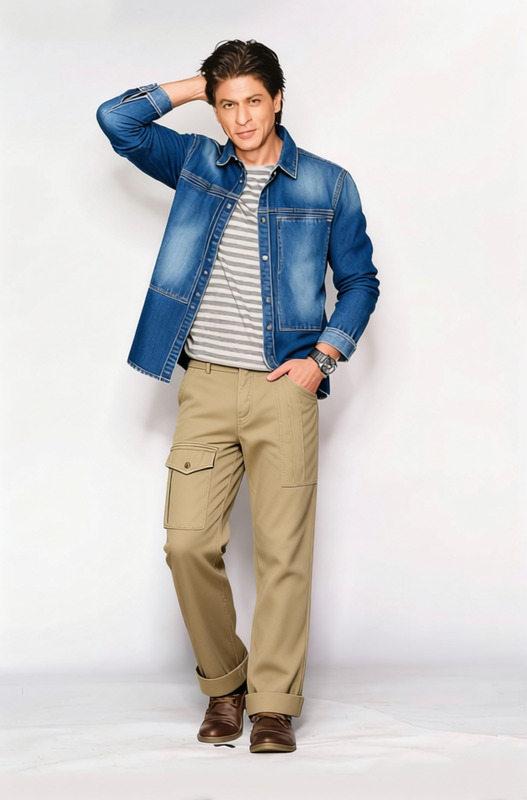 Workwear Heritage Canvas Chore Coat With Denim Shirt 2