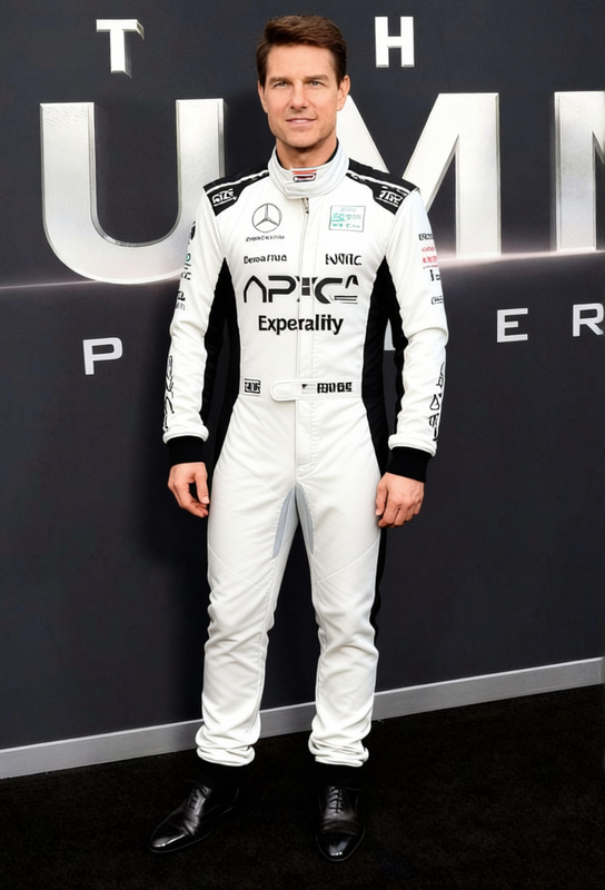 Brad Pitt F1 Movie Racing Driver Suit With Team Logo