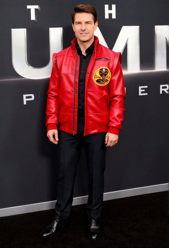 Johnny Lawrence Red Cobra Kai Karate Jacket