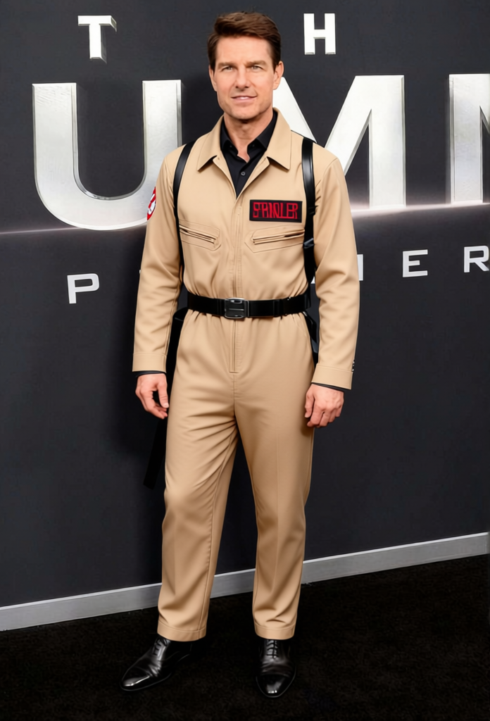 Ghostbuster Tan Jumpsuit With Proton Pack 2
