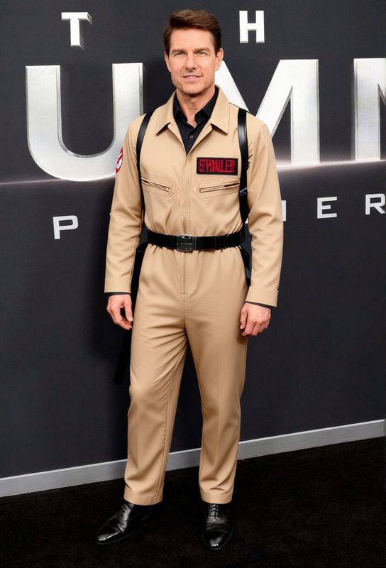 Ghostbuster Tan Jumpsuit With Proton Pack 2