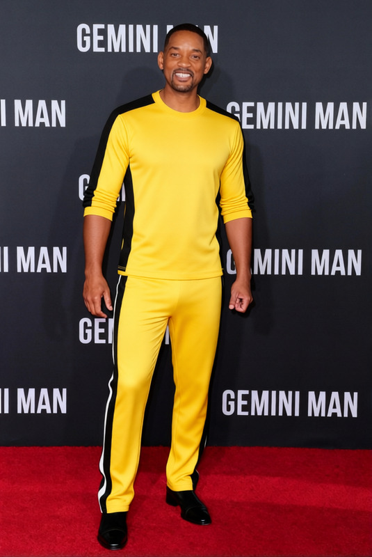 Bruce Lee Yellow And Black Tracksuit 2