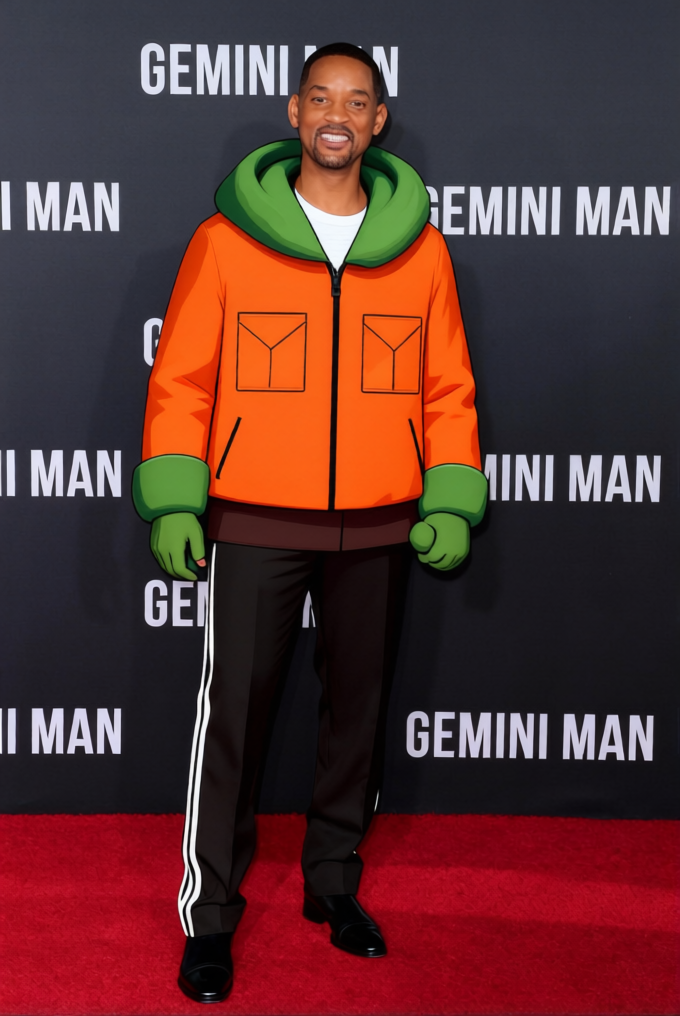 Kyle Broflovski South Park Green Hat With Orange Jacket