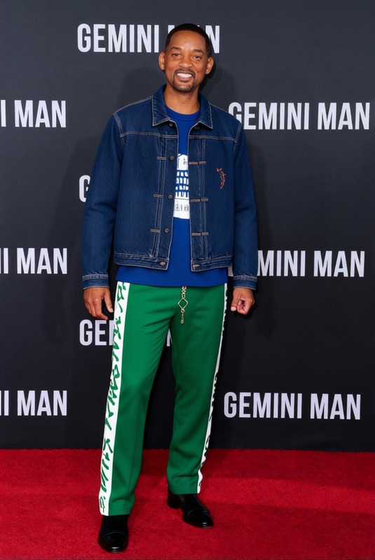 Pharrell Williams Happy Era Denim Jacket With Jeans