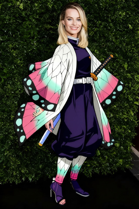 Shinobu Kocho Purple Butterfly Haori