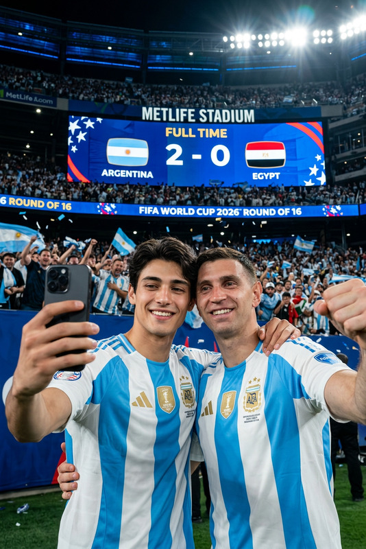 Goalkeeper Selfie