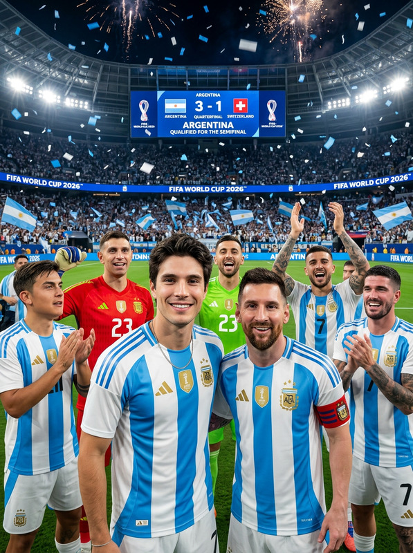 Semifinal Celebration