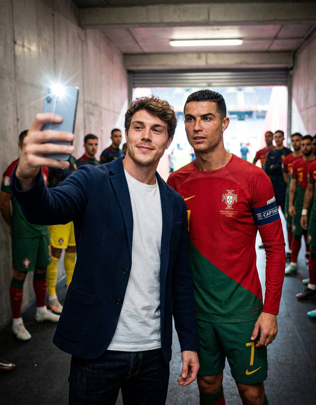 Tunnel Selfie Moment